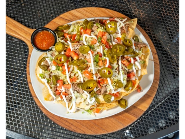 Pork Carnitas Nachos