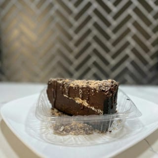 Chocolate Toffee Mousse Cake with Kahlua